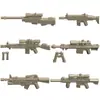 Compatible con Bloques de Construcción de Juguete con Accesorios de Armas y Equipo para Comer Pollo Militar de Lego Equipo de Dron de Fuerzas Especiales