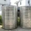 Tanque de Agua de Acero Inoxidable 304, Torre de Agua, Tanque Vertical de Almacenamiento de Agua, Cubeta de Almacenamiento de Agua, Piscina Grande de Almacenamiento de Agua en Azotea, Máquina Expendedora de Agua