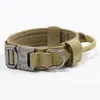 Collar Táctico para Disfraz de Mascota, Disponible en Múltiples Colores, Correa de Nylon para Exteriores, Collar para Perro Grande, Collar Militar para Perro, Arnés de Pecho