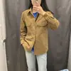 Estilo Japonês~Camisa de Trabalho Solta Masculina Feminina Jaqueta Fina Manga Longa Camada Externa Camisa Estilo Montanha Camisa Interna S462092