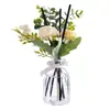 Flores Secas de Aromaterapia sin Fuego Decoración para el Hogar Adornos de Aromaterapia Interior Dormitorio Sala de Estar Baño Souvenirs de Alta Gama