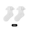 Calcetines de Primavera y Verano para Niños, Calcetines de Algodón de Otoño, Calcetines Transpirables sin Costuras de Media Caña para Niños, Calcetines Transpirables de Encaje para Niñas al Mayoreo