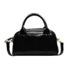 Bolso Cruzado Simple Casual Tipo Baguette para Mujer Otoño 2025 Nuevo Bolso de Hombro Único de Color Puro Lujo Ligero