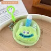 Bolsa Cruzada de Muñeca Estrella de Dibujos Animados Creativa para Niñas, Linda Bolsa para Auriculares, Bolsa de Almacenamiento para Monedas y Cables de Datos, Colgante Pequeño