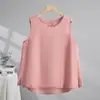 Chaleco Interior de Tirantes Sin Mangas de Algodón y Lino Color Sólido Estilo Retro Artístico para Mujer, Verano, Delgado, Adelgazante, Versátil, Camisa Pequeña
