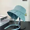 Sombrero de Sol de Ala Ancha para Verano que Hace que la Cara Parezca Más Pequeña, Sombrero Tipo Concha de Protección UV para Exteriores, Sombrero de Pescador Simple de Estilo Japonés con Amarre para Mujer