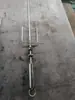 Espetos de Aço Inoxidável para Perna de Cordeiro Assada Assar Coelho Frango Pato Costeletas de Cordeiro Barra Estendida Garfo de Churrasco Garfo Espessado para Grelhar