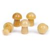 Adornos transfronterizos de cristal de hongo natural de 20 mm, piedra de hongo, piedra natural, joyería de ágata, adornos decorativos al por mayor.