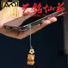 Colgante Colgante de Oso Pequeño con Forma de Diamante Tallado en Madera Accesorio Creativo Lindo Estilo Pareja Llavero Accesorios de Juego Cultural