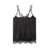 Para Comércio Exterior Transfronteiriço Europeu e Americano Roupas Femininas Aliexpress Venda Quente Moda de Verão Versátil Renda Patchwork Camisola
