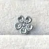 Pendientes de aleación de titanio ASTMF-136 titanio puro G23 titanio rosca interna accesorios para piercing de lengua titanio puro joyería para perforaciones internas