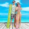 Nuevo palo de natación transparente con lentejuelas transfronterizo, equipo de entretenimiento para piscina de verano, palo de flotación unipersonal de PVC engrosado ecológico