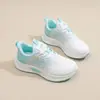 Zapatos Deportivos Nuevos Cuidadosamente Seleccionados para Mujer, Malla Transpirable Suela Suave Zapatos Blancos, Ligeros Antideslizantes Estudiante Casual Zapatos para Correr