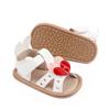 Verão novo bebê menina sandálias 0-12 meses sapatos de bebê sola de borracha não- deslizamento bebê sapatos da criança 2880