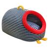 Canil Quente de Inverno para Cachorro Semi-Fechado Cama de Dormir para Cães de Porte Pequeno e Médio Sono Longo Sem Desabar Espaço Amplo Canil para Cachorro Portátil