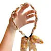 Bufanda trenzada para el pelo de niños con cinta para el pelo y diadema, diadema integrada de perlas para niñas, nuevo estilo 2026, accesorio para el pelo