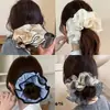 Elástico de Cabelo Estilo Relaxado, Acessório de Cabelo Grande Estilo Coreano, Prendedor de Cabelo de Luxo para Meninas, Corda de Cabelo, Elástico de Cabelo, Acessório de Cabelo