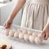 Suministro del Fabricante Caja de Almacenamiento para Refrigerador Divisor de Almacenamiento para Congelador Tipo Cajón Caja para Huevos