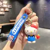 Novo Chaveiro Cartoon Esportivo Gato Kt Pingente de Mochila Carro Hello Kitty Pequeno Presente Máquina de Garra Presente Venda por Atacado