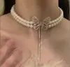 Colar de luxo acessível com cristais exagerados, estilo europeu e americano, joia elegante para o pescoço, gargantilha com corrente para clavícula, moda feminina.