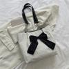 Bolsa Tote Grande Capacidade Tendência Deste Ano para Mulheres 2026 Novo Estilo Bolsa de Ombro com Laço Corrente Ins Bolsa de Mão