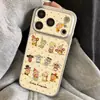 Capa Fofa Menino Estrela para iPhone 16 Pro Max e Apple 17, capa de celular com janela de visualização instantânea galvanizada