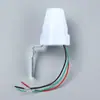 Interruptor de control de luz automático fotosensible ajustable AS-22 a prueba de lluvia para exteriores 10A controlador de lámpara de calle 220V Salida de fábrica