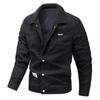 Chaqueta de alta calidad para hombre con forro de polar, Chaqueta de Moda para Hombre, Moda Masculina, Chaqueta de Solapas, Chaqueta de Botonadura Única para Hombre