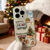 Série Odes da Noite de Neve Adesivos Impermeáveis para Pets Elementos de Personagens de Natal Material para Decoração de Caderno e Diário Adesivos DIY
