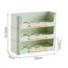 Caja de Almacenamiento de Huevos para Puerta Lateral de Refrigerador, Caja de Huevos Grande de Tres Niveles para el Hogar, Gadget Creativo de Almacenamiento de Cocina Multicapa