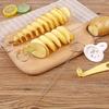 Venta caliente transfronteriza, máquina cortadora de papas a la parrilla Whirlwind, máquina cortadora de papas manual en espiral para el hogar, máquina rotativa para papas fritas.