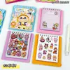 Pegatinas Creativas de Dibujos Animados Set de Cuaderno Portátil Diario de Estudiante Pegatinas Decorativas Notas Adhesivas Cuaderno