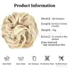 Elástico de cabelo para comércio exterior, coque falso, coque de cabelo cacheado, acessório de cabelo em forma de botão de flor, penteado de noiva, coque de cabelo falso, elástico de cabelo cacheado preguiçoso, atacado