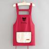 Avental Especial de Catering Impermeável Avental de Cozinha Doméstica Avental de Cozinhar Respirável Roupas de Trabalho Novas para Mulheres Impressão de Logotipo