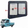 Ventanas Laterales de Vehículo Eléctrico de Tres Ruedas, Cuatro Ruedas, Semi-Cerrado, Totalmente Cerrado, Vidrio Templado Triangular Delantero y Trasero, Vidrio de Forma Especial