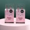 Caja de embalaje para huevo de belleza hinchable de PVC, calabaza, hinchable de maquillaje, caja de tarjetas de huevo, blíster transparente de PVC, caja de embalaje exquisita