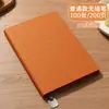 Caderno de Couro Macio A5 Bloco de Notas para Escritório de Negócios Atacado Livro de Registro de Reuniões de Trabalho Personalizável com Impressão de Logo