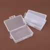 Caja de Almacenamiento Transparente de PP para Accesorios Electrónicos Caja de Empaque para Discos de Algodón de Belleza Caja de Almacenamiento para Piezas de Papelería y Juguetes DIY
