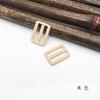 Accesorios de botón Hebilla de nailon de tres velocidades Hebilla japonesa Hebilla cuadrada Bolsa Ropa Hebilla ajustable Accesorios de cinta Botones