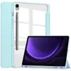 Adequado para Nova Capa Protetora para Tablet Samsung S9 Fe 11 polegadas 70% de desconto Capa Protetora Transparente com Suporte para Caneta Sm-X510