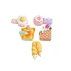 Gaupin Mini Material Escolar Nuvens de Sobremesa Balão Bolo Pequeno Desenho Animado Fivela de Sapato Grampo de Cabelo de Gel de Creme Acessórios de Resina
