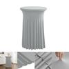 Fundas Elásticas para Mesa Cuidadosamente Seleccionadas para Bodas, Mesas de Cóctel de Hotel, Mesas Redondas Altas Transfronterizas, Faldas de Mesa Elásticas Decorativas Anti-Pilling