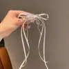 Accesorios para el cabello con lazo de Corea del Sur Pinza para el cabello con pinza de pico de pato para el temperamento de las mujeres Accesorios para la cabeza con sentido de diseño de nicho Pinza para el cabello de alta gama