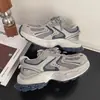 Pantalones de pierna ancha zapatillas deportivas estilo papá mujer 2026 otoño nueva llegada suela suave casual suela gruesa malla transpirable zapatillas para viajar correr