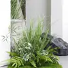 Plantas Artificiales Arreglos Florales para Tiendas, Decoraciones de Plantas Falsas para Escaparates de Tiendas de Ropa, Accesorios para Estudios Fotográficos, Exhibiciones de Flores