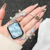 Adecuado para Correa de Reloj Pulsera Iwatchs10 Nicho Applewatchs9/8/7 Cadena de Apple Watch Se Verano Mujer