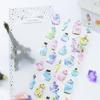 Pegamento Fantasía Coreano Sticker Cristal Estampado en Caliente Transparente Estéreo Decorativo Libro de Mano Material Sticker para Teléfono Móvil Sticker Libro de Mano