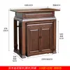Nueva Mesa de Entrada Estilo Chino Mesa de Ofrenda Bodhisattva Mesa de Adoración Buda Mesa de Adoración Madera Maciza Gabinete Mesa Divina para Caja de Incienso Santuario Sencillo Cerca