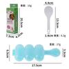 Molde para bola de arroz agitar diy sushi albóndiga molde triple albóndiga esférica agitar bola de arroz