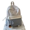 Mochila escolar transfronteriza nueva de alto valor para niñas, mochila de retazos de nicho para estudiantes, bolsa de doble hombro ligera de gran capacidad para estudiantes de secundaria y preparatoria